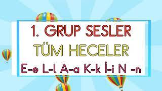 1. Grup Sesler - Tüm Heceler elakin