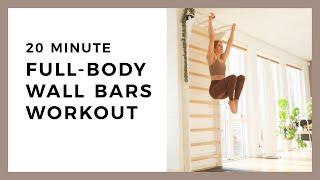 Full-Body Swedish Ladder Wallbars Workout to get fit strong and sculpted