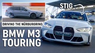 The Stig rips the new BMW M3 Touring around the Nürburgring GP  EXCLUSIVE FIRST DRIVE