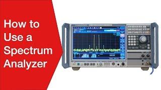 How to use a Spectrum Analyzer techniques controls test methods hints & tips