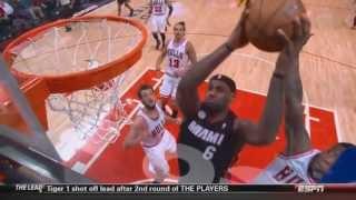 Nate Robinson BLOCKS LeBron James