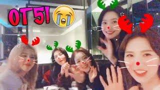 ENG SUB Red Velvets Christmas Dinner  레드벨벳 Instagram Update