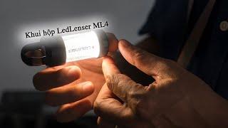 Khui hộp Ledlenser ML4 - Đèn pin cắm trại siêu nhỏ gọn cho những chuyến đi