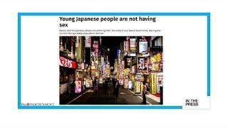 Men find women scary Japanese youth not having sex as population declines