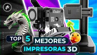 Mejores IMPRESORAS 3D para EMPEZAR  Que IMPRESORA 3D fdm COMPRAR 2023 CALIDAD PRECIO TOP 5 