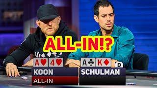 $1350000 Las Vegas Poker Final Table with Nick Schulman & Jason Koon