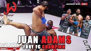 Juan Adams Fury FC Champion Grizzly Bear type of mauling