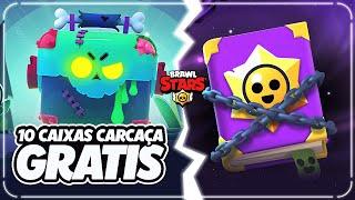 NOVA CAIXA CARCAÇA no BRAWL STARS GRÁTIS PARA TODOS e MAIS UM  MISTERIO da NOVA ATUALIZAÇÃO