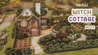 Herb Witch Cottage  Sims 4 Speed Build