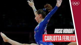  This is impressive Carlotta Ferlitos floor routine at London 2012 