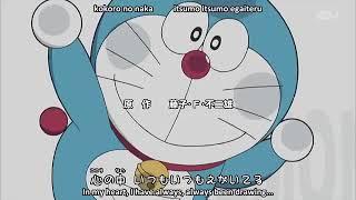 Doraemon opening song in Japanese language with English sub