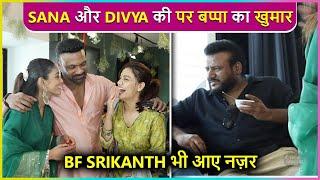 Sana Makbul With Boyfriend Srikanth At Divya Agarwal House To Seek Bappas Blessing