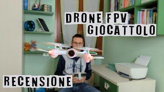 Drone giocattolo FPV Loolinn con telecamera recensione. Idea regalo per bambini