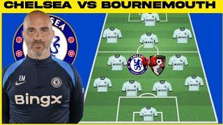 CONFIRMED REECE JAMES Starts See New 4-2-3-1 Chelsea Vs BOURNEMOUTH Starting Lineup in PL