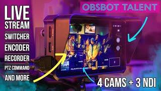 Introducing OBSBOT Talent All-In-One Multi-Cam Live Streaming Studio