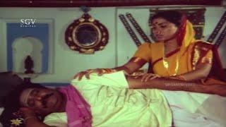 Husband Upsets Wife And Doesnt Want to Have Babies  Sangya Balya Kannada Movie Scene