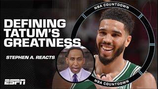 TOO MUCH PRESSURE? Stephen A. addresses Jayson Tatum’s expectations ️  NBA Countdown