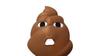 Poop Emoji talking and making funny sounds