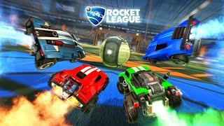 Trying out rocket league sideswipe then extreme football mobile games