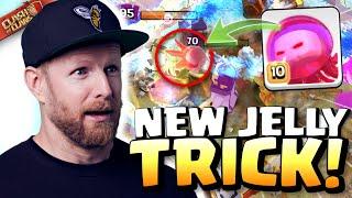 Angry Jelly QUEEN TRICK wipes out this WHOLE TH16 BASE Clash of Clans