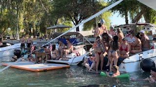 Memorial weekend lake havasu 52623 cruising the channel aboard HTM