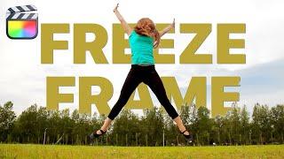 Photo Freeze Frame Effect in Video  Final Cut Pro Tutorial