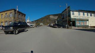 Driving around Dawson City Yukon