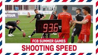 Shooting Speed Challenge  FC Bayern Summer Games 2022  Folge 2