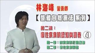 《整體自然療法》第二講慢性疾病的認知與調養 04 - 林海峰營養師  對疾病的正確認識  慢性疾病問答