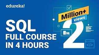 SQL Full Course  SQL Tutorial For Beginners  Learn SQL Structured Query Language  Edureka