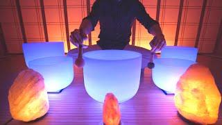 Sound Therapy for Sleep  Singing bowl frequencies for use at bedtime  Insomnia  Sound Bath