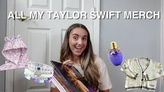 ALL THE TAYLOR SWIFT MERCH I OWN  vinyls CDs clothing + more