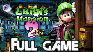 LUIGIS MANSION 2 HD Gameplay Walkthrough FULL GAME 4K 60FPS No Commentary