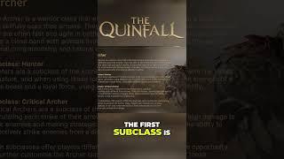 Archer Class & Subclasses  The Quinfall MMORPG #shorts  #mmorpg   #thequinfall