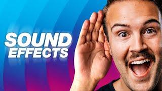 How to Find & Use AMAZING Sound Effects for Your Videos No Copyright Strikes