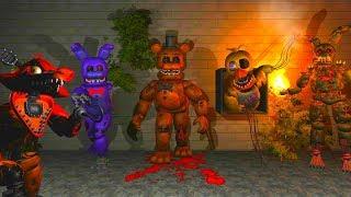 Playing As Sinister Hacked Animatronics in FNAF Sinister Hacked