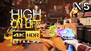 HIGH ON LIFE - 1 MINUTE OF GAMEPLAY DEMO 4K 60FPS HDR 