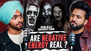 REAL GHOST story with youtuber Harshdeep Singh  Unfiltered by Aman Aujla