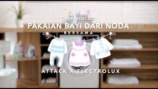 Cara Mencuci Pakaian Bayi dengan Mesin Cuci Electrolux UltraEco 7.5kg