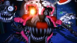 Five Nights at Freddys 4 NIGHTMARE MANGLE Jumpscare