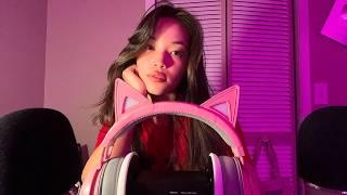 ASMR Microphone Scratching + Headphone Immersion  Sounds for Sleep Mininimal No Talking