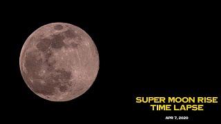 Super Moon Timelapse