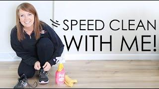 Speed Clean With Me 21 tips to clean FASTER