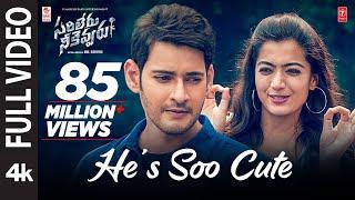 Hes Soo Cute Full Video Song 4K  Sarileru Neekevvaru  Mahesh Babu RashmikaAnil Ravipudi  DSP