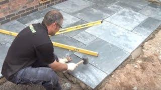 How To Lay A Patio - Expert Guide To Laying Patio Slabs  Garden Ideas & Tips  Homebase