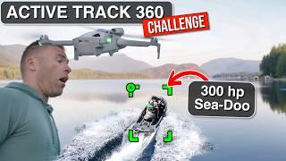 DJI Mini 4 Pro Active Track CHALLENGE Sea-Doo PWC Test