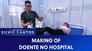 Making Of Doente no Hospital - Sick in The Hospital Prank  Câmeras Escondidas 080722