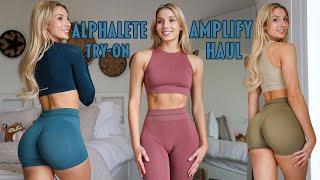ALPHALETE BIRTHDAY SALE 2023 TRY-ON HAUL  New Amplify review