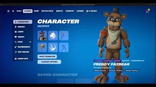 Freddy Fazbear Skin in Fortnite