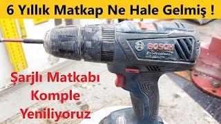 Şarjlı Matkap Restorasyon - Matkap Temizlik ve Bakımı yapıyoruz - Bosch Gsb 180-li Drill Repair